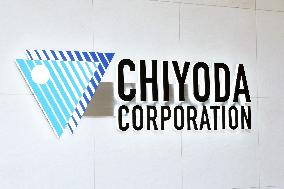 Chiyoda Chemical Engineering & Construction signboard and logo